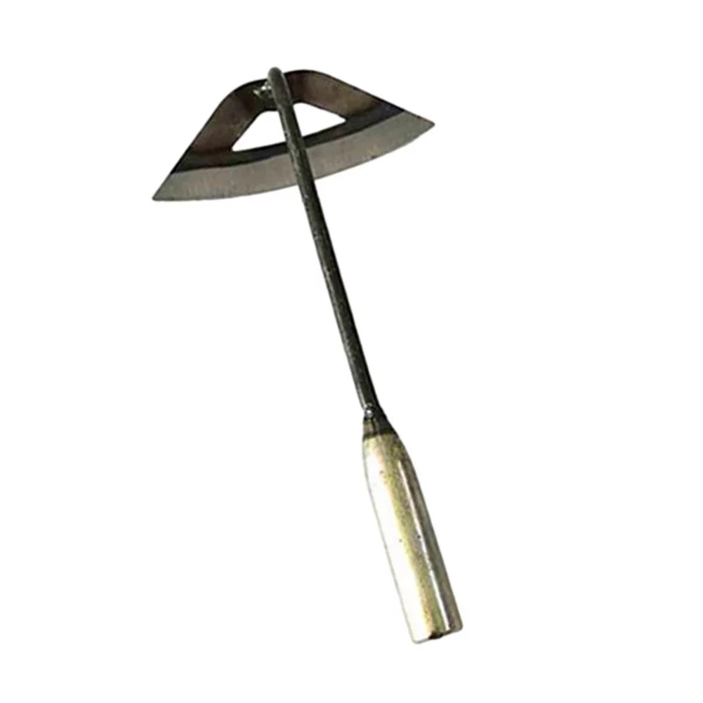 Steel Weeding Shovel Farm Tool Handheld Hollow Hoe Agriculture Rake Tool