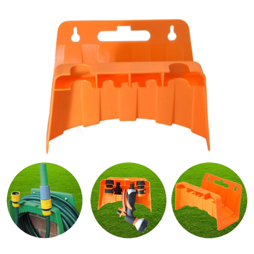 Wall Mounted Garden Hose Pipe Cable Hanger Tidy Bracket -Shed Rack Fence Holder Tripod Sprinklers for Yard Beehive Water Timer Multiple Sprinklers on One Hose Dog Sprinkler for Large Dogs Circular