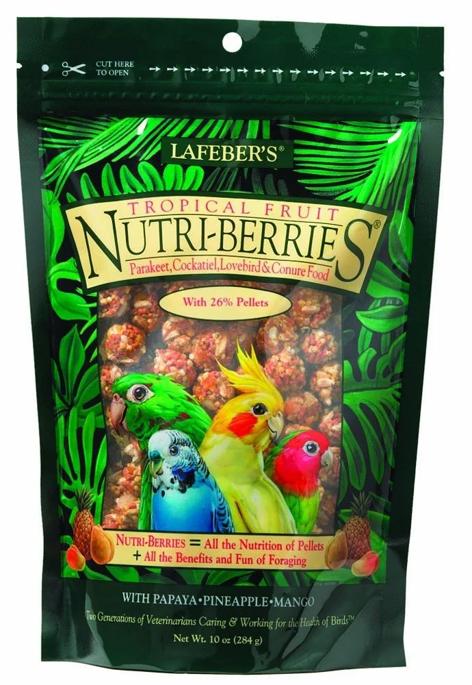 Lafeber Nutri-Berries Tropical Fruit Cockatiel 10oz