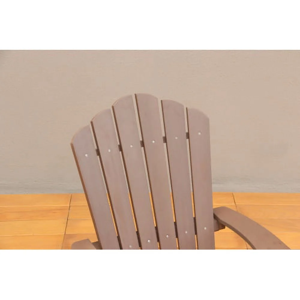 Polystyrene Adirondack Chair - Brown