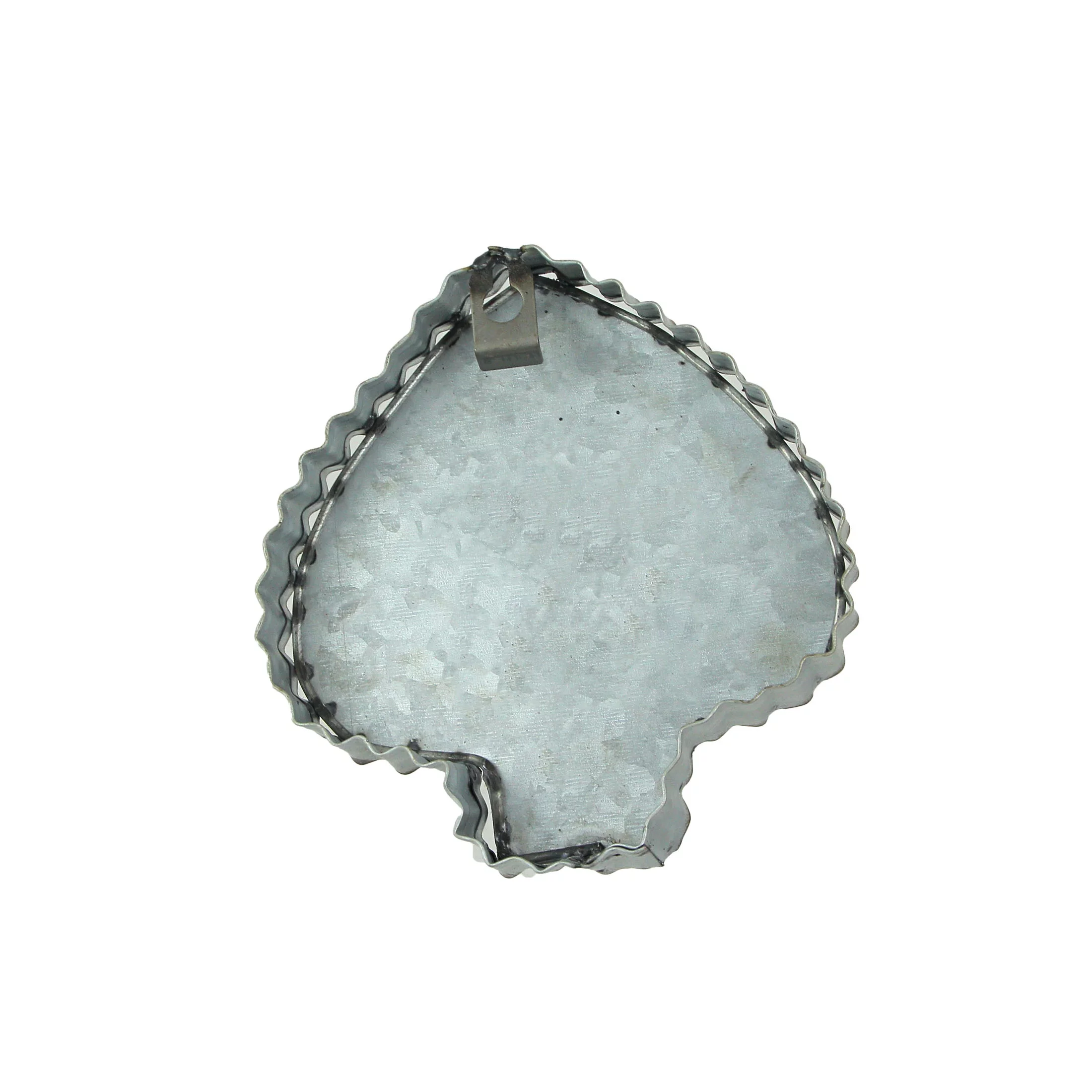Zeckos Zinc Finish Playing Card Suit Cookie Cutter Wall Hooks Set of 4