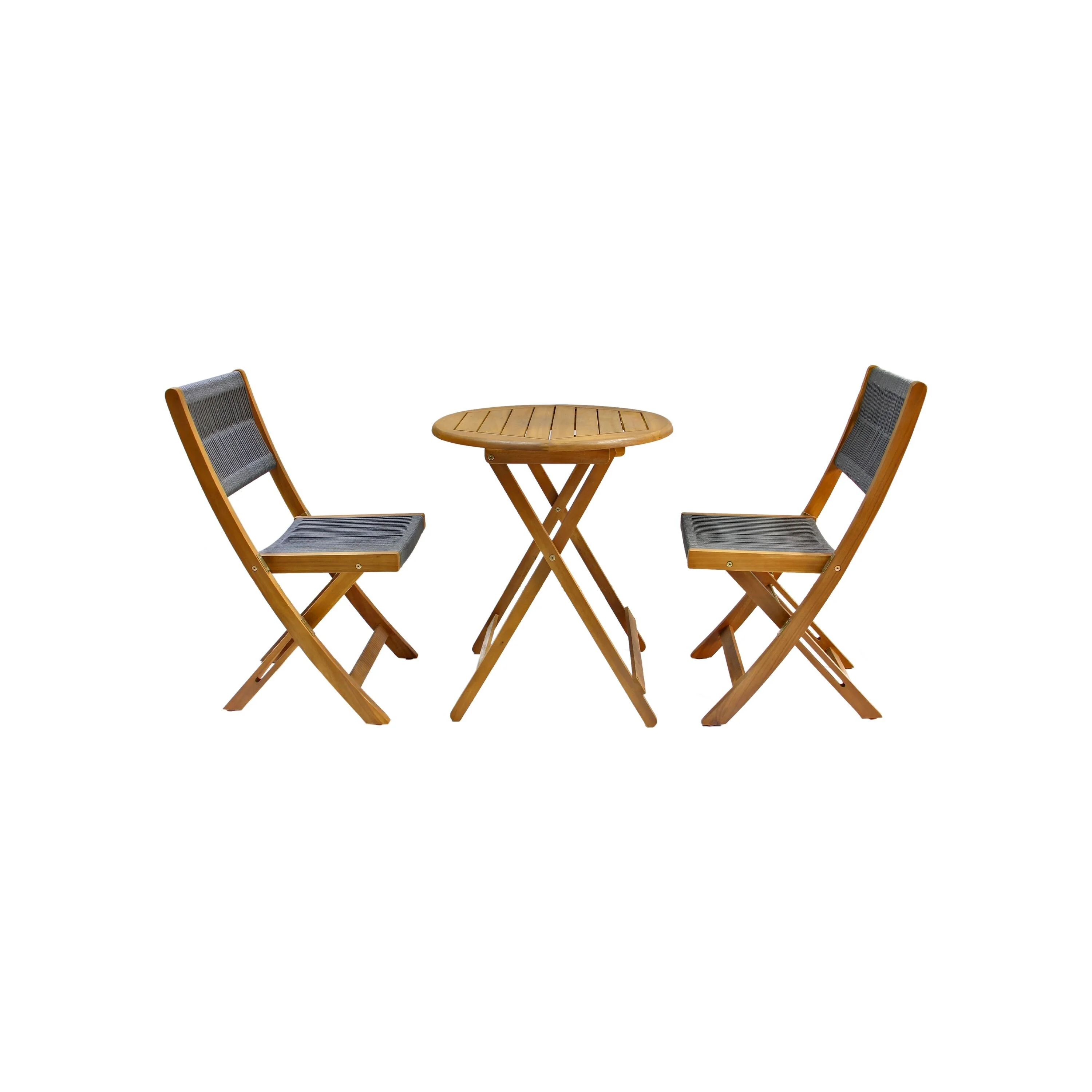 Hoover Bistro Set - Grey Hoover Bistro Set Black