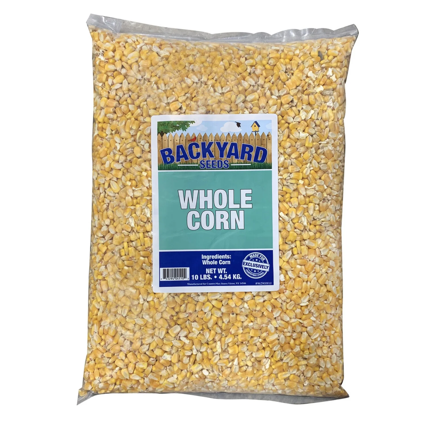 Backyard Seeds Whole Corn 10 Lb.