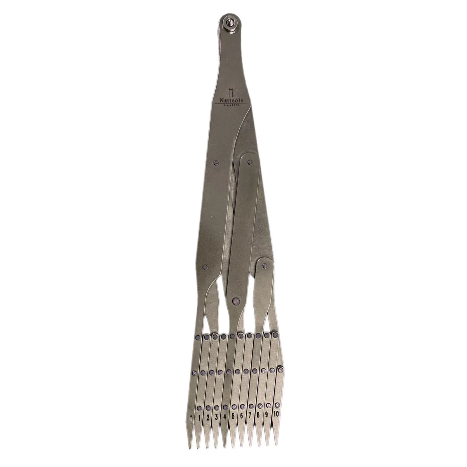 Expanding Sewing Gauge Buttonhole Spacing Marking Measuring Equidistant Tool 11 Point