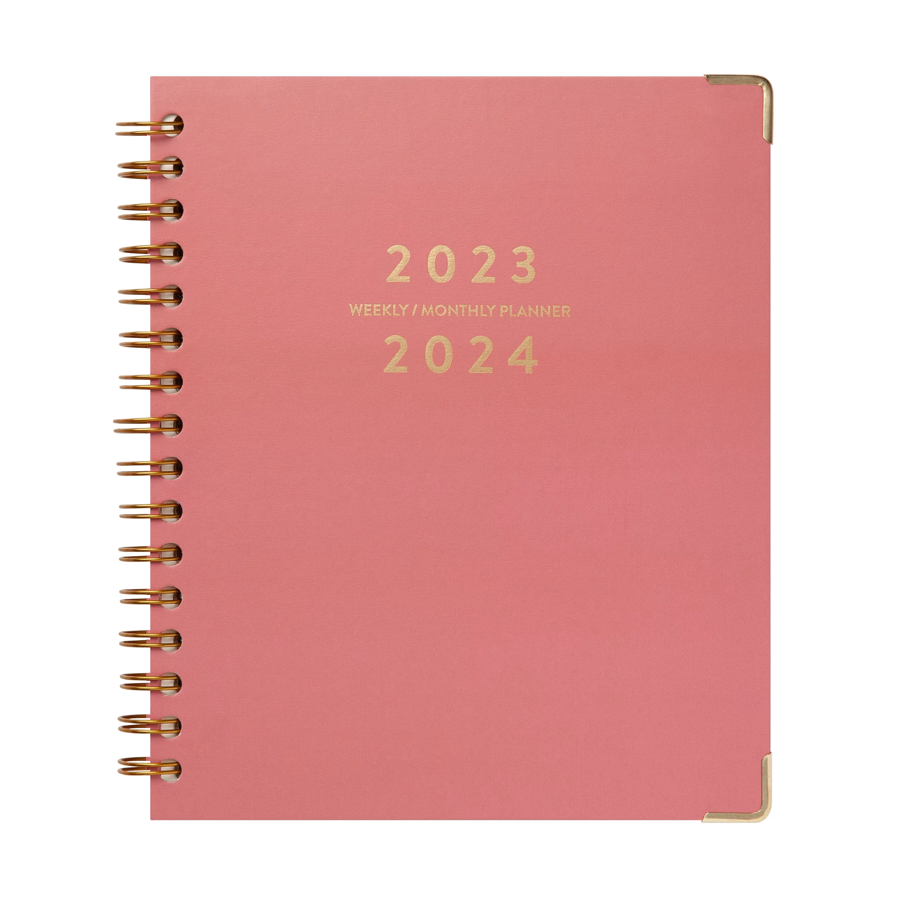 2023-2024 Mintgreen Weekly/Monthly Spiral Planner, 7.25