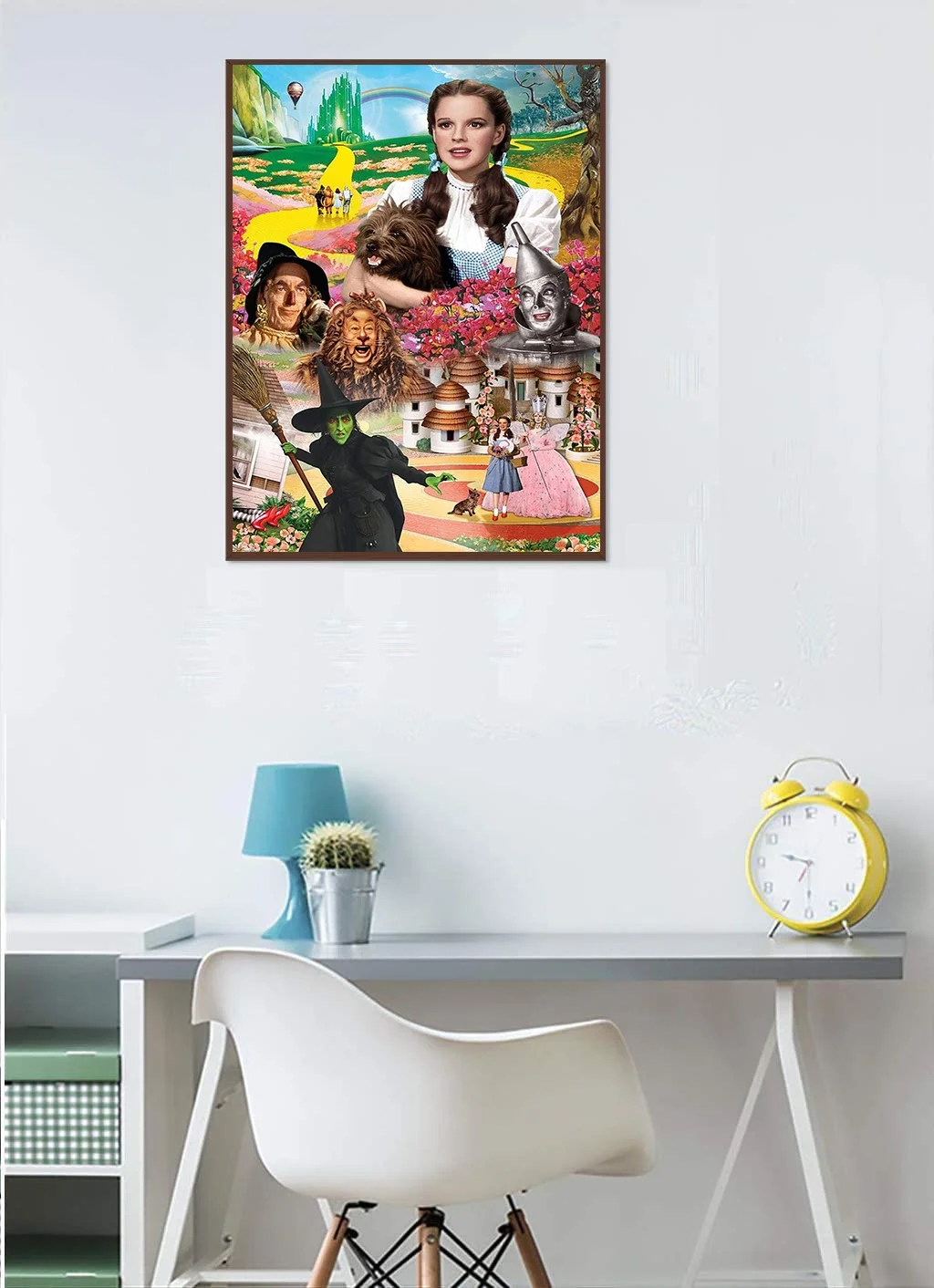 The Wizard of Oz Diamond Painting Kits for Adults, Diamond Painting DIY 5D Full Drill Diamond Art Kit for Adults Beginner, Diamond Dots Painting Craft for Home Wall Decor 12x16 Inch