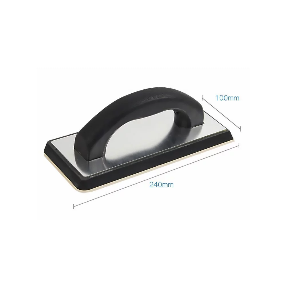 Rubber Board Mud scraper Concrete Finishing Tile Leveling Tool Adhesive Plastering Trowel Pad