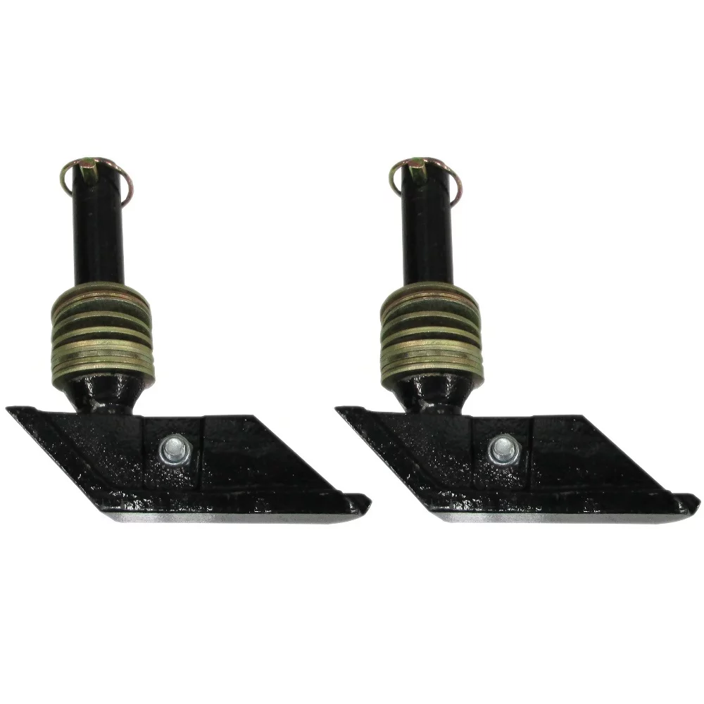 (2) Snow Plow Skid Shoe Assembly for Meyer Fisher Snowplow Snowblade Replaces 1303005
