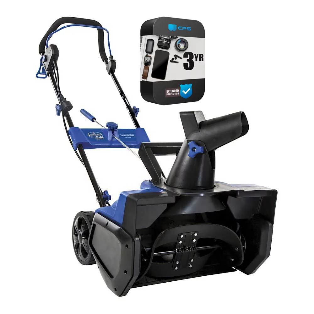 Snow Joe SJ624E Ultra Electric Snow Thrower 21-Inch Bundle with 3 YR CPS Enhanced Protection Pack