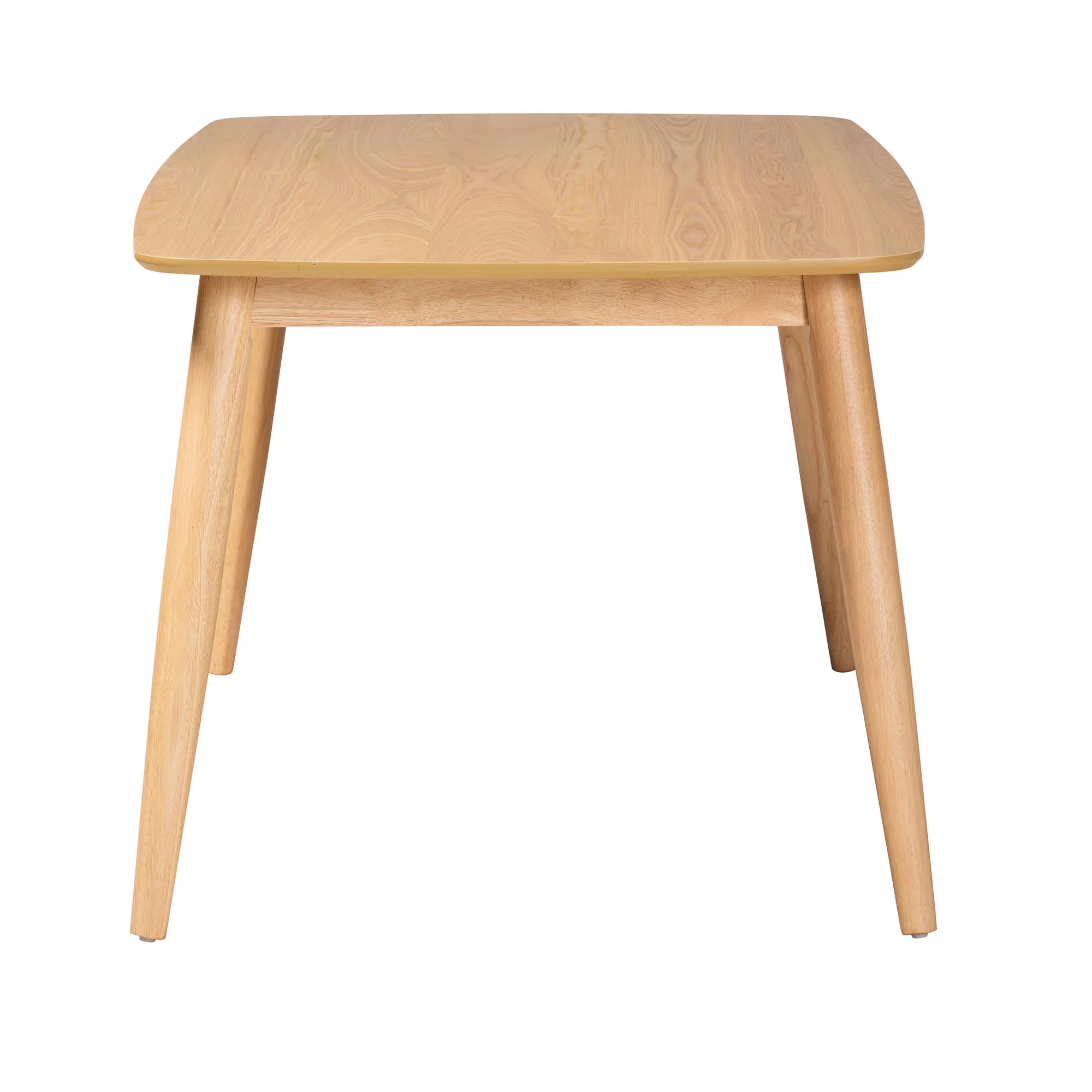 Baxton Studio Brenna Rattan BOHO Dining Sets, 5-Piece, Black