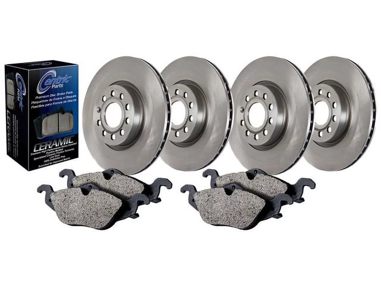 Centric Parts Disc Brake Kit P/N:905.39079 Fits select: 2008 VOLVO S80