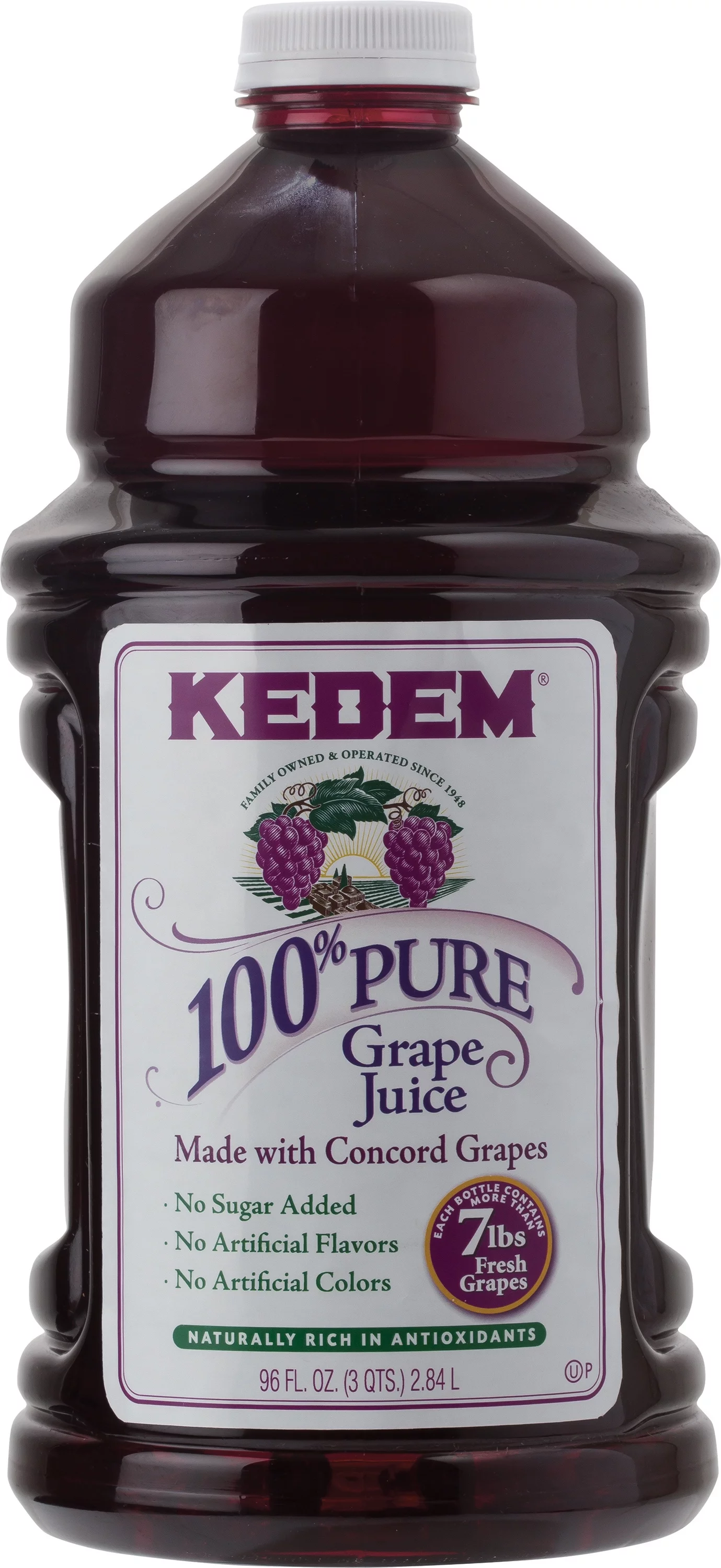 Kedem Concord Grape Juice, 96 fl oz