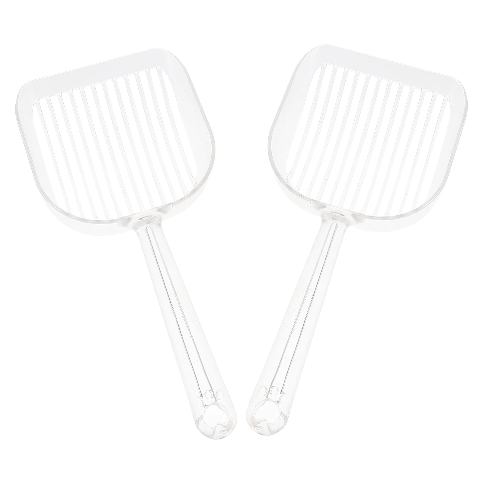 2 Pcs Dog Litter Scoop Cat Scooper Shovel Household Portable
