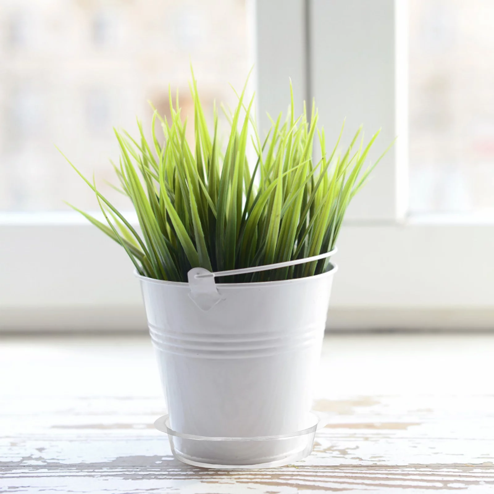 Guichaokj 25Pcs Plastic Plant Flowerpot Saucers Planting Pot Holder Planter Drainage Trays