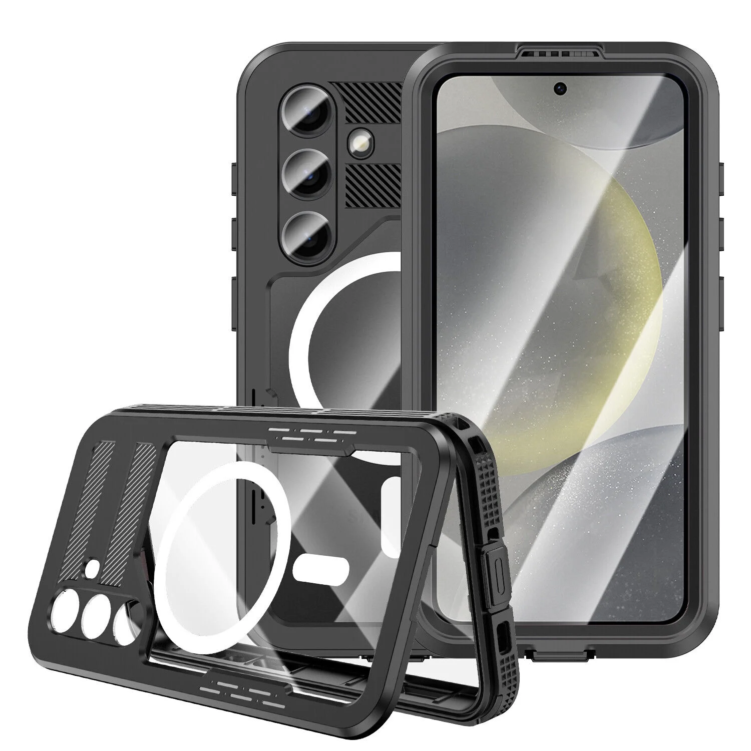 For Samsung Galaxy S24 Ultra S24+ Plus 5G Case Waterproof Full Shockproof Cover