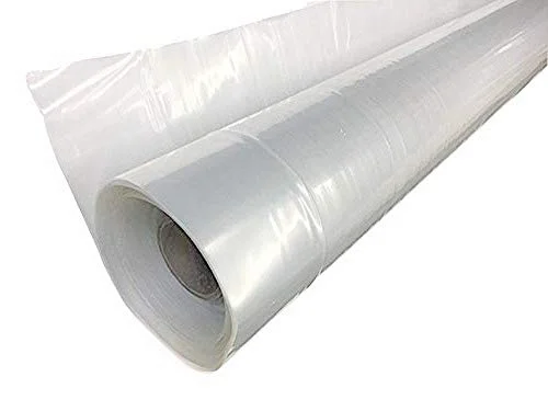 truecharms Greenhouse Clear Plastic Cover Film Polyethylene Covering UV Protected Plastic Sheeting, 25 x 12 ft (L x W)