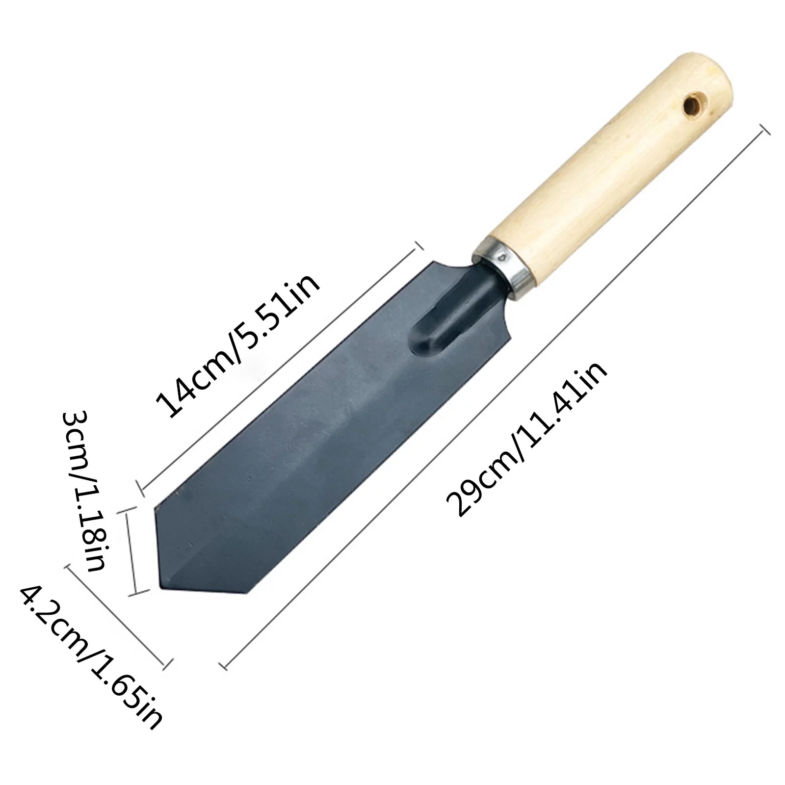 Outdoor Ganhai Steel Garden Shovel Digging Wild Vegetables Flowers Multi Functional Utility Tools