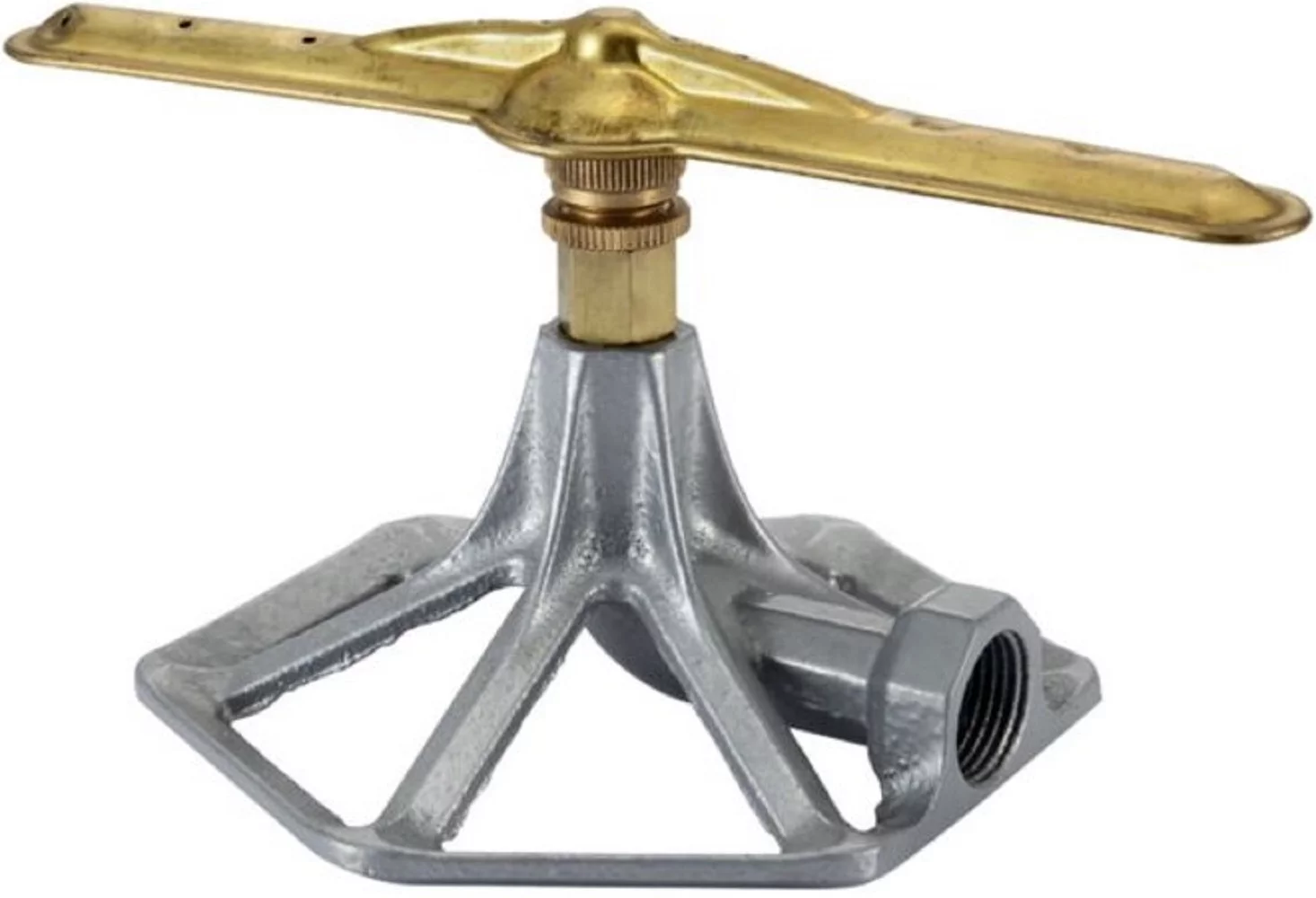 GroundWork DRG2021107 Cast Base Sprinkler 1432 sq. ft. Steel