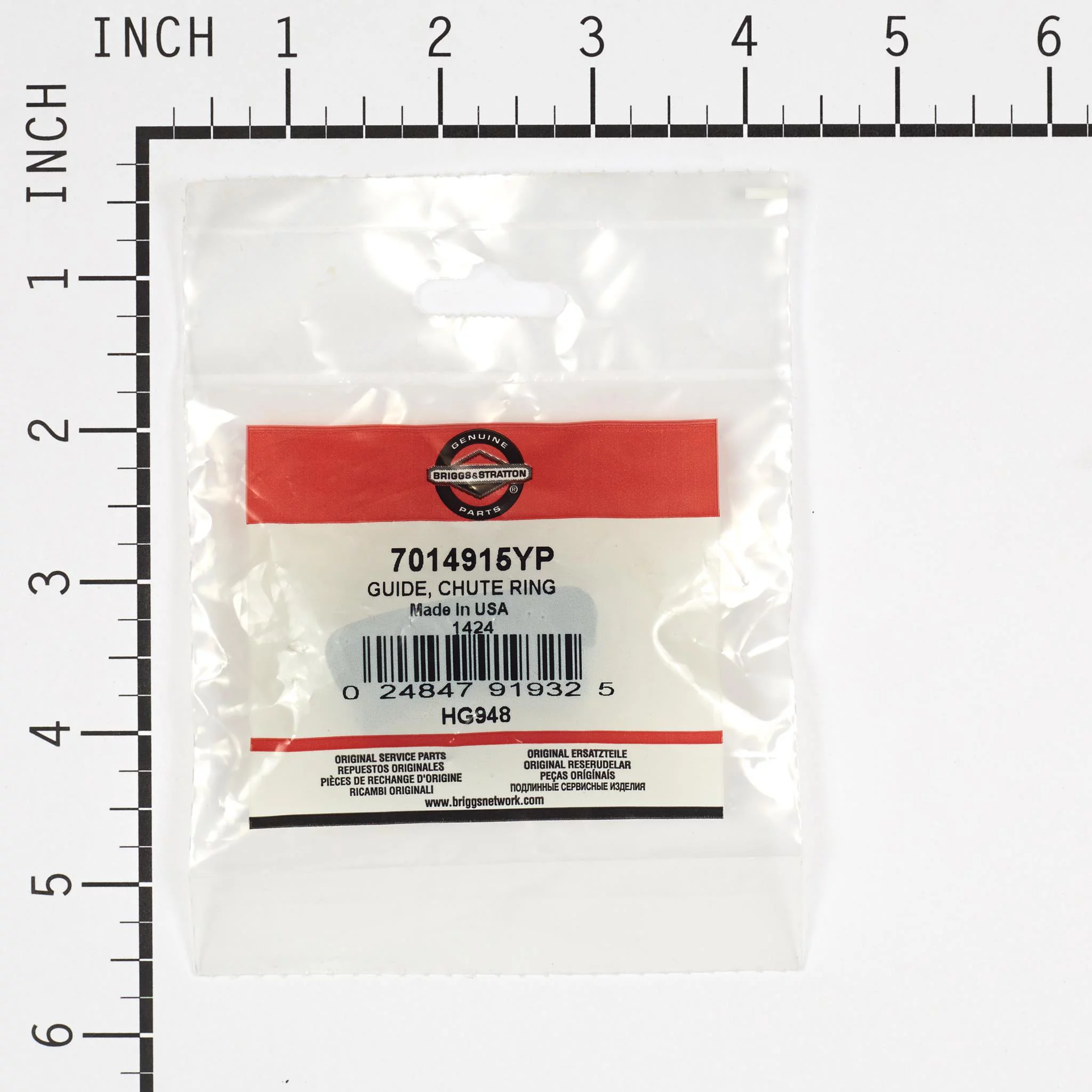 Briggs & Stratton OEM 7014915YP  Guide, Chute Ring