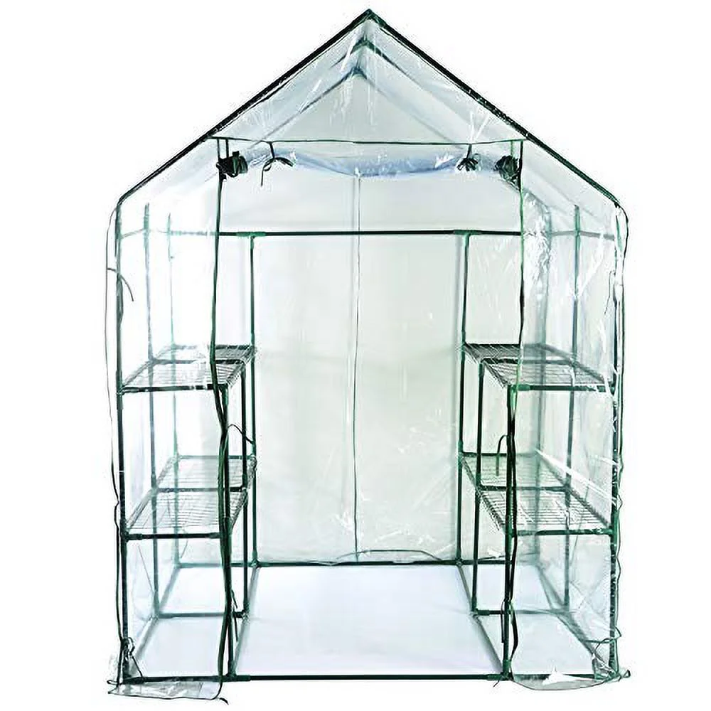 Bloom 63537 Large Walk-in Greenhouse, Green