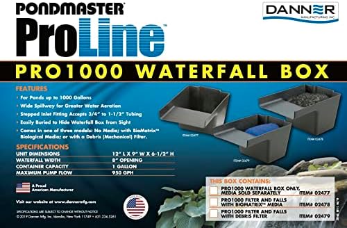 , Proline Pro1000 Pond Waterfall Box, 02477