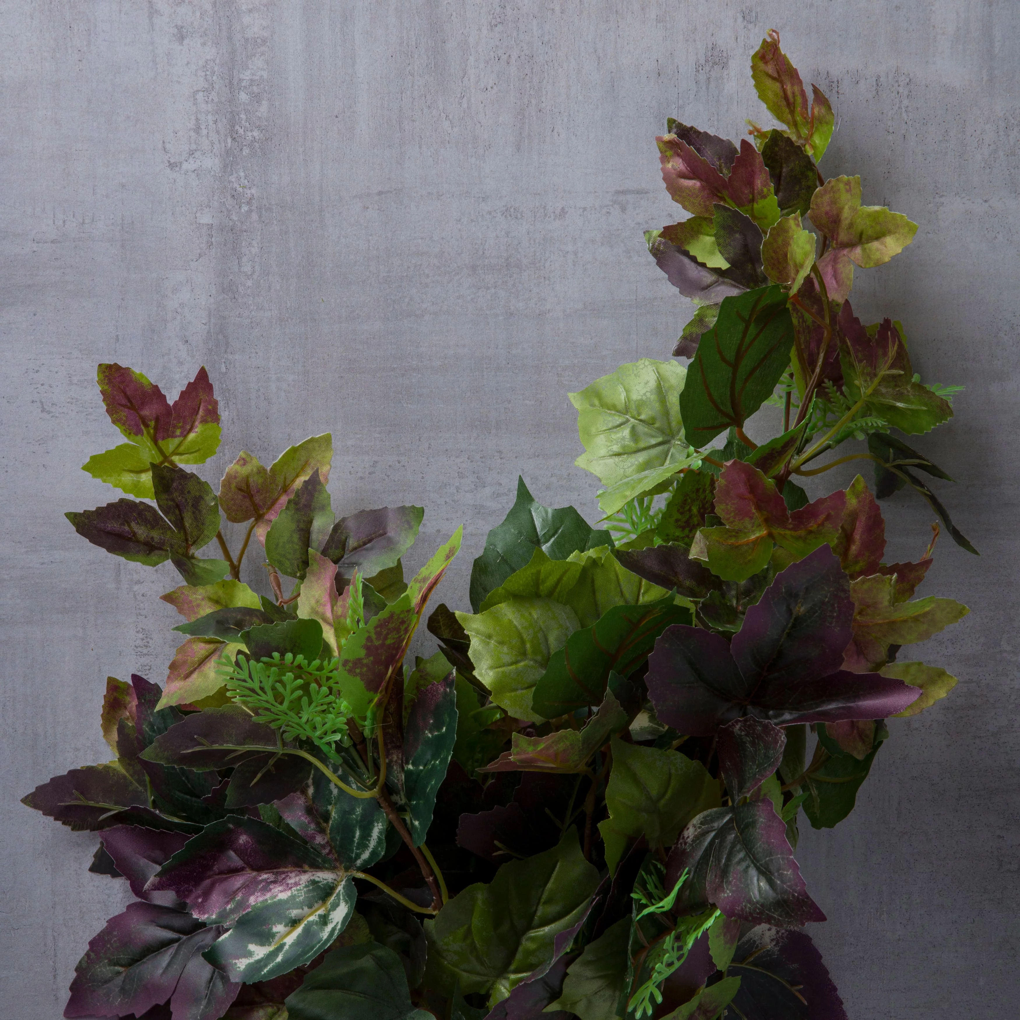 Green & Purple Hanging Cottonwood Bush by Ashland®