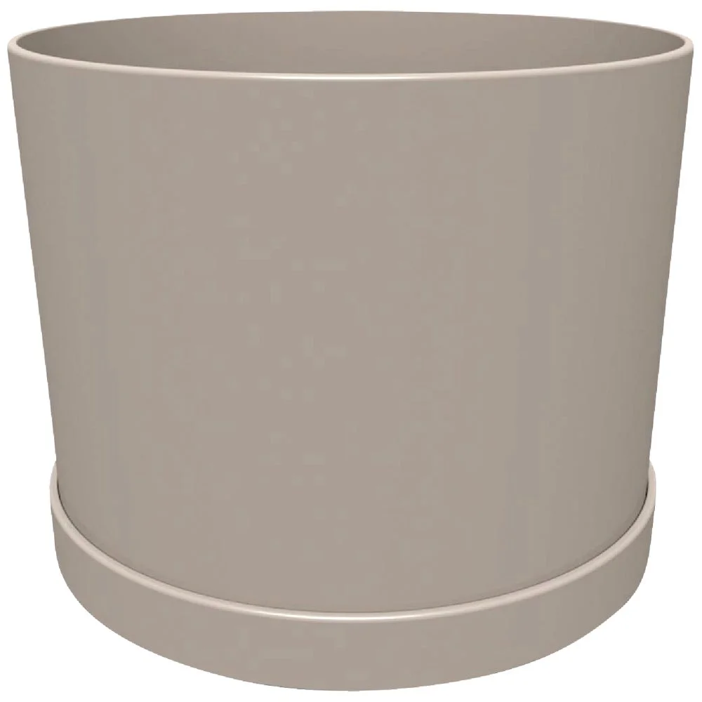 1PACK Bloem Mathers Collection 6 In. Pebble Stone Plastic Planter