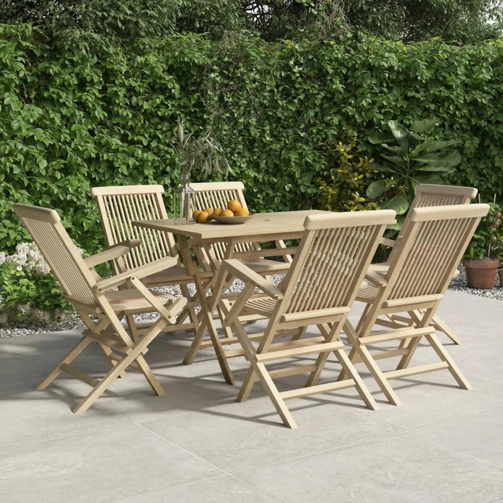 Irfora parcel,Set Wood Teak Patio Furniture Set 7 Piece Patio And Chairs Set Patio Table And Piece Patio Set Table And Chairs Zeyuan Barash Shcushan Camerina