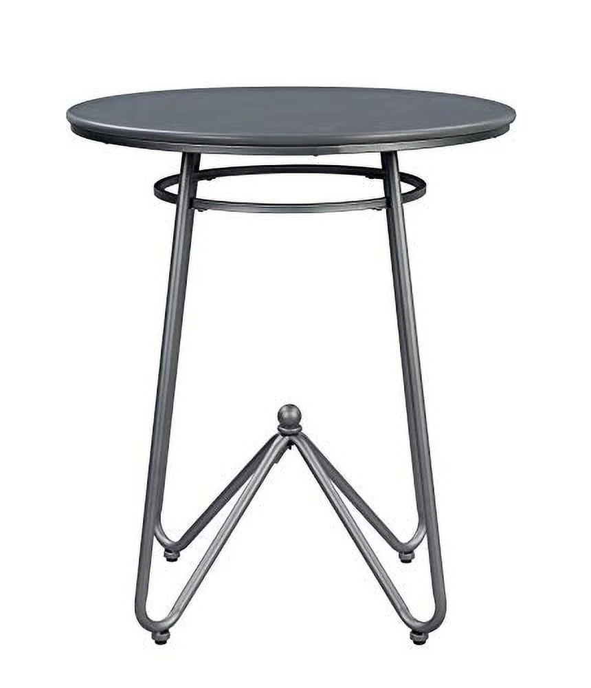 Acme Nimai 3 Piece Pack Counter Height Set in Gray