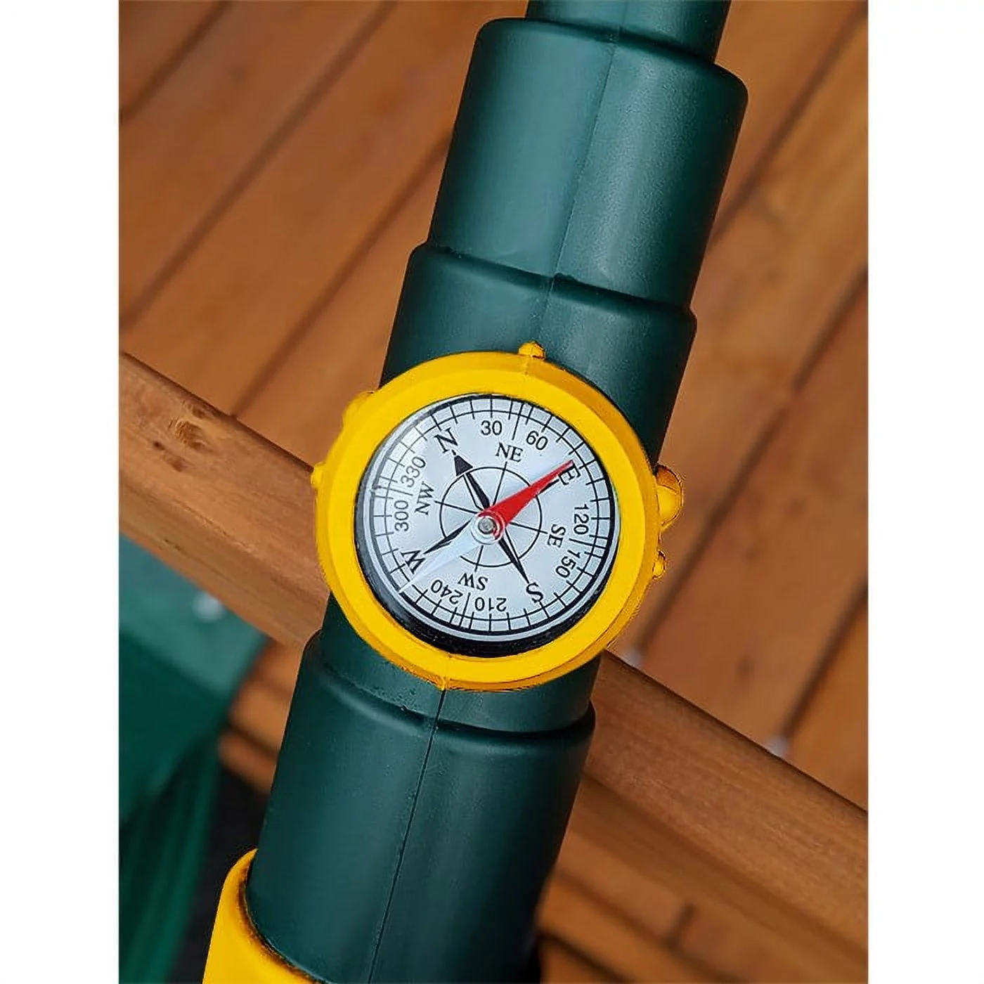 Swing-N-Slide WS 4650 Non-Magnifying Telescope with Compass Swing Set Toy, Green and Yellow
