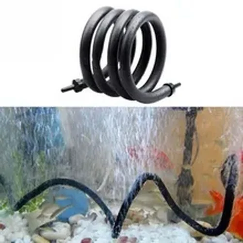 Aquarium Air Stone Bubble Bar Wall Curtain Tube Hose Fish Tank Pump Hydroponic