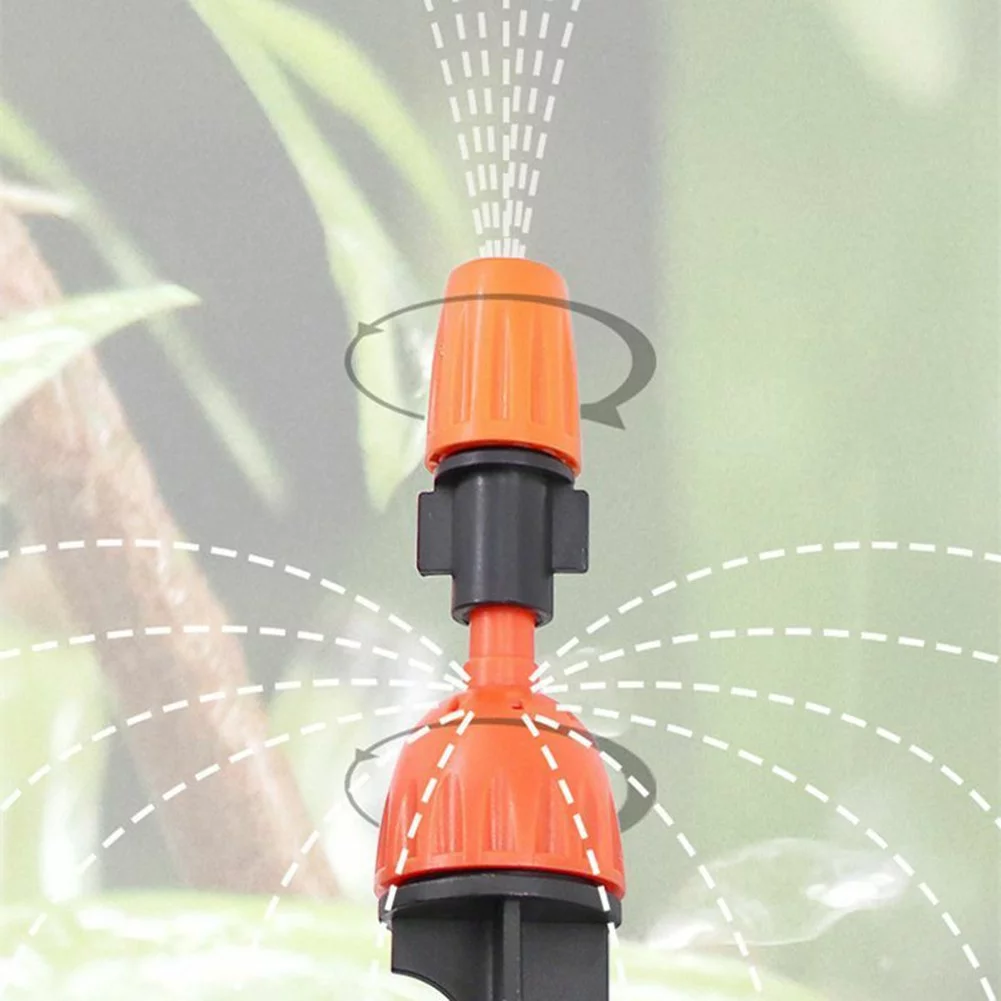 10X Auto Lawn Garden Watering Spray Misting Nozzle Sprinkler Irrigation System
