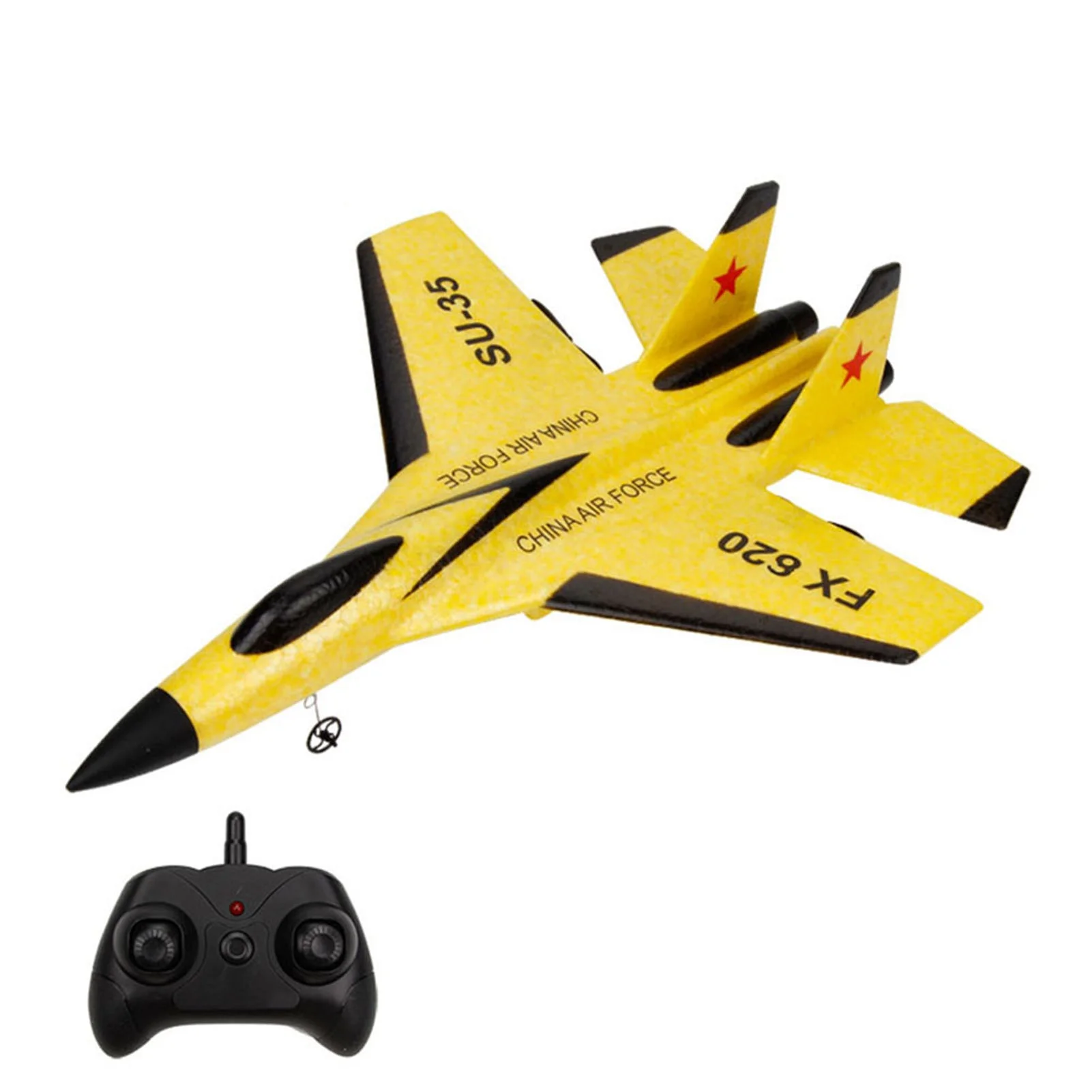 Nebublu 2.4GHz Airplane Glider  Plane SU,35 Model EPP Flight Toy for Adults and Kids