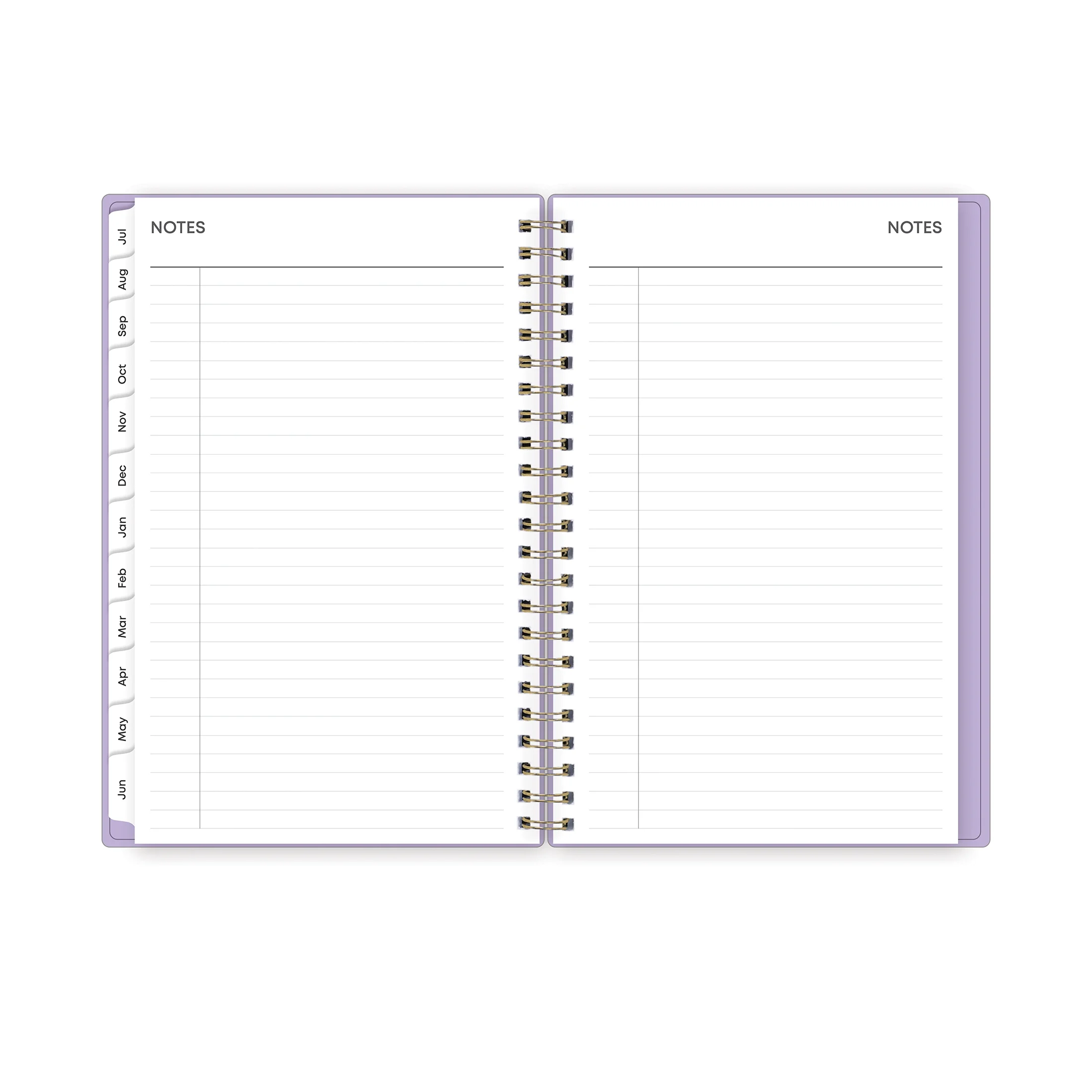 2024-25 Weekly Monthly Planner, 5x8, by Blue Sky, Wisteria