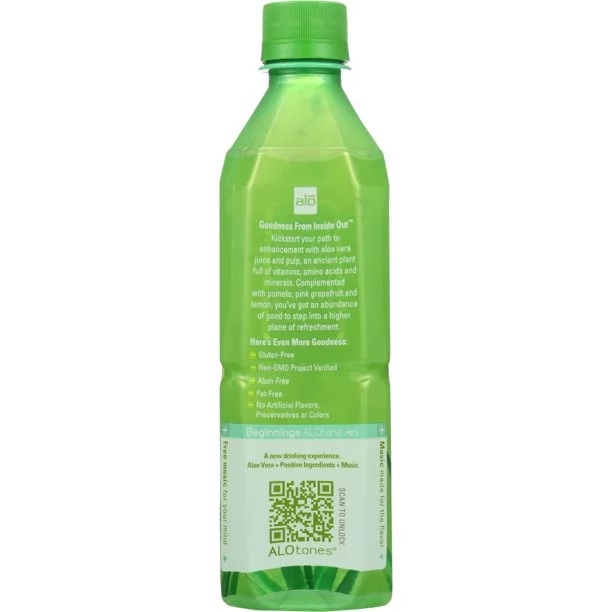 ALO Appea Aloe Pomelo Lemon and Pink Grapefruit 16.9 fl oz Pack of 3