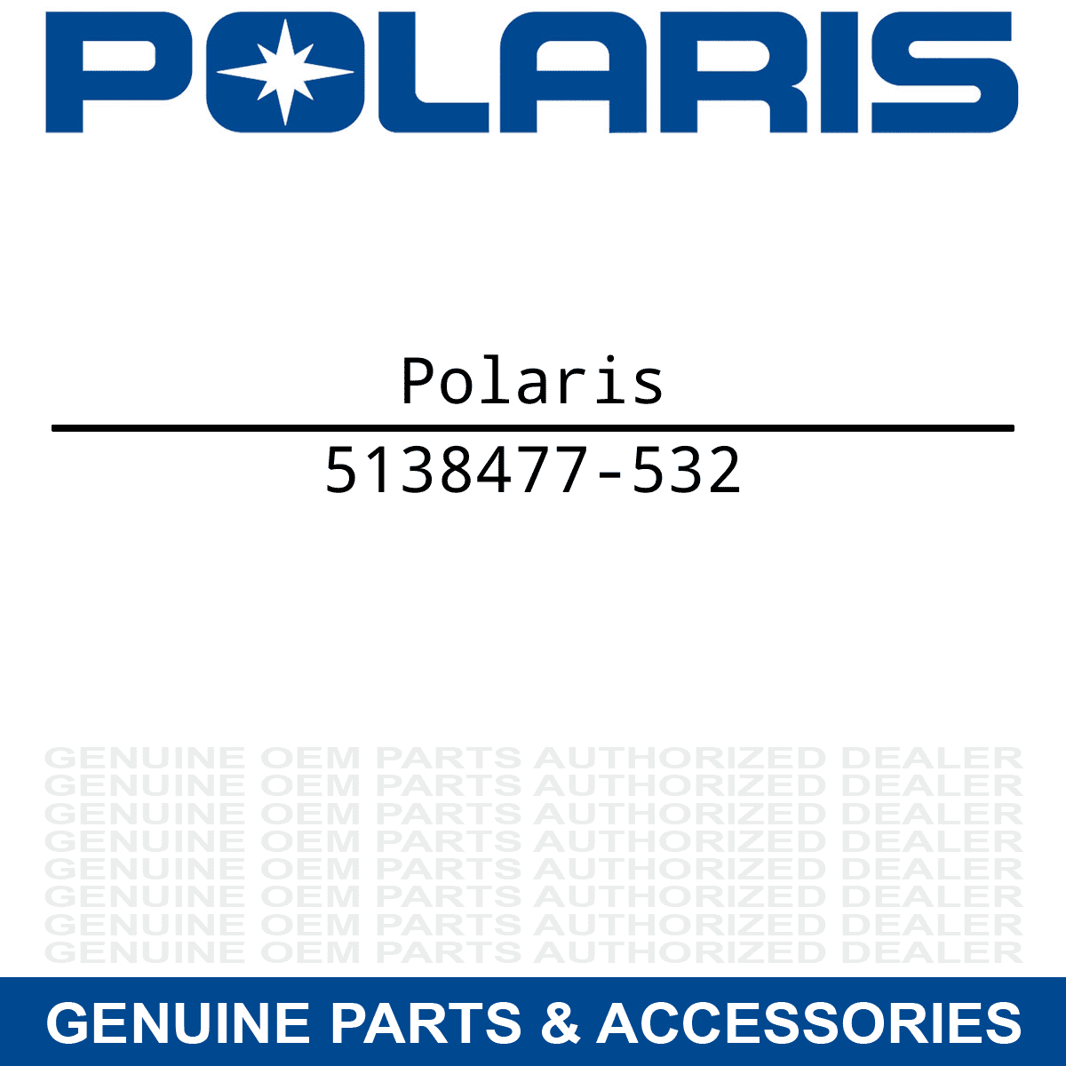 Polaris 5138477-532 Graded Tappet Valve 2014-2024 ACE RZR Ranger 1000 900 570
