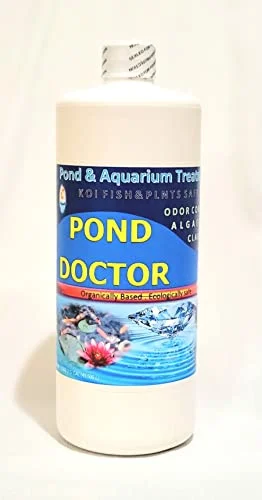 Pond & Aquarium Potassium Permanganate Solution/Clarifier/KOI Fish and Plants Safe/Same Day Ship / 32 OZ