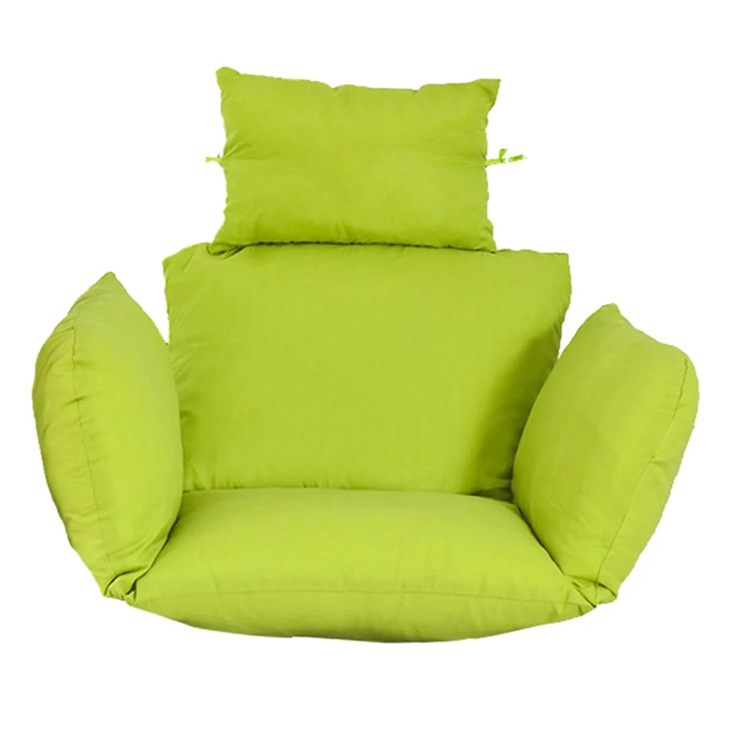 Hanging Egg ,Hammock with Soft Seat Cushion , Multifunctional Hanging indoor e outdoor Bedroom patio and garden Porch Yard Green