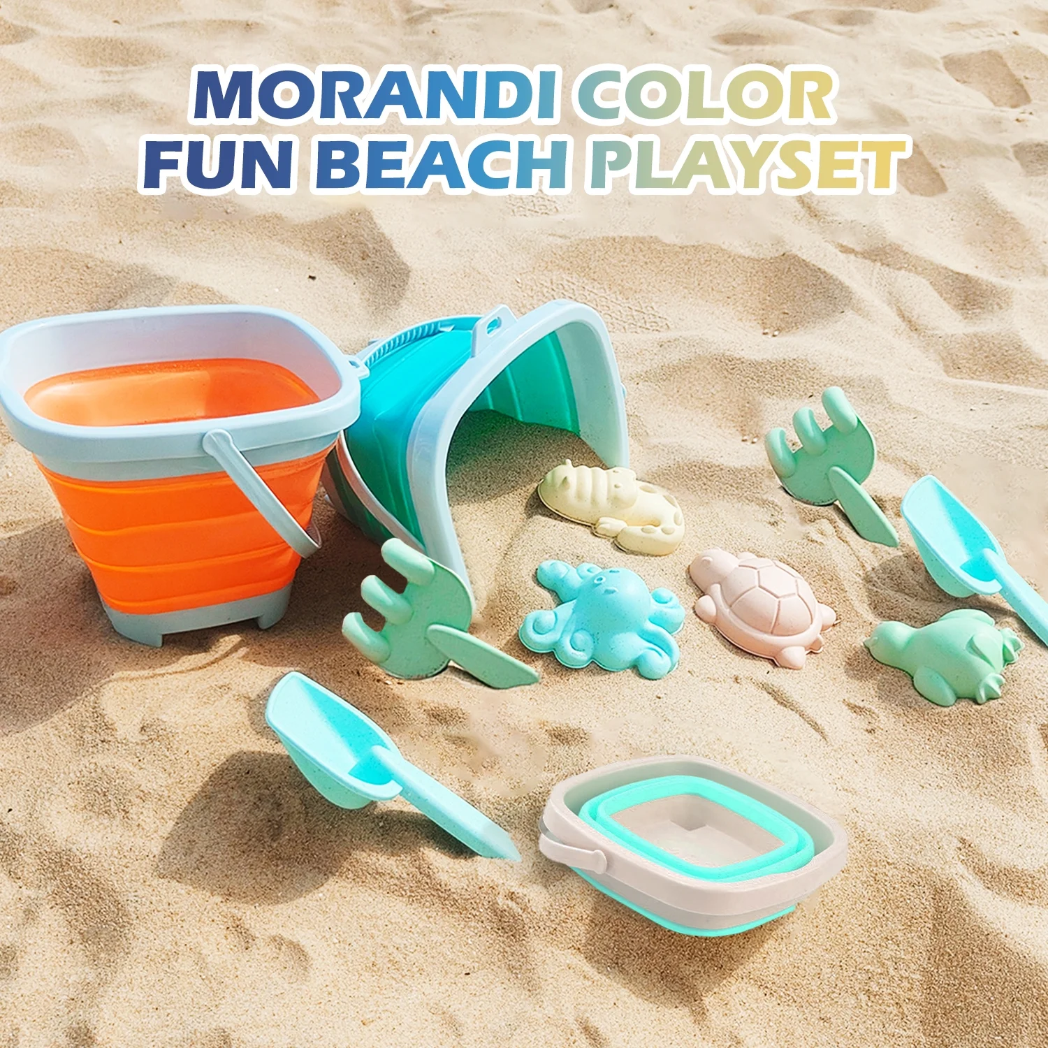 ALLJOY 13PCS Beach Sand Toys