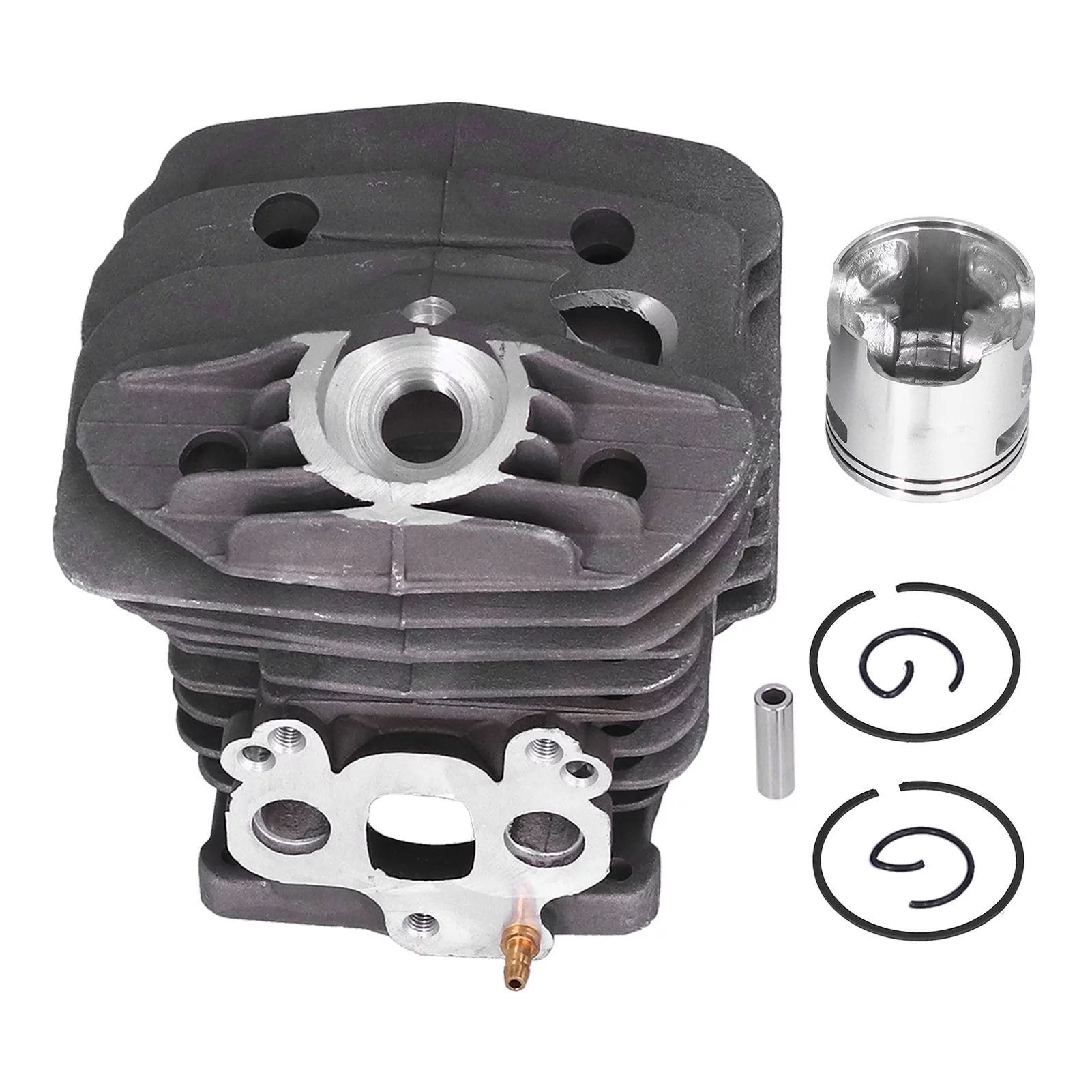 Cylinder Pistonfor Husqvarna Cylinder Piston Assembly Kit Replacement for Husqvarna 570 575 575XP Chain Saw 51mm