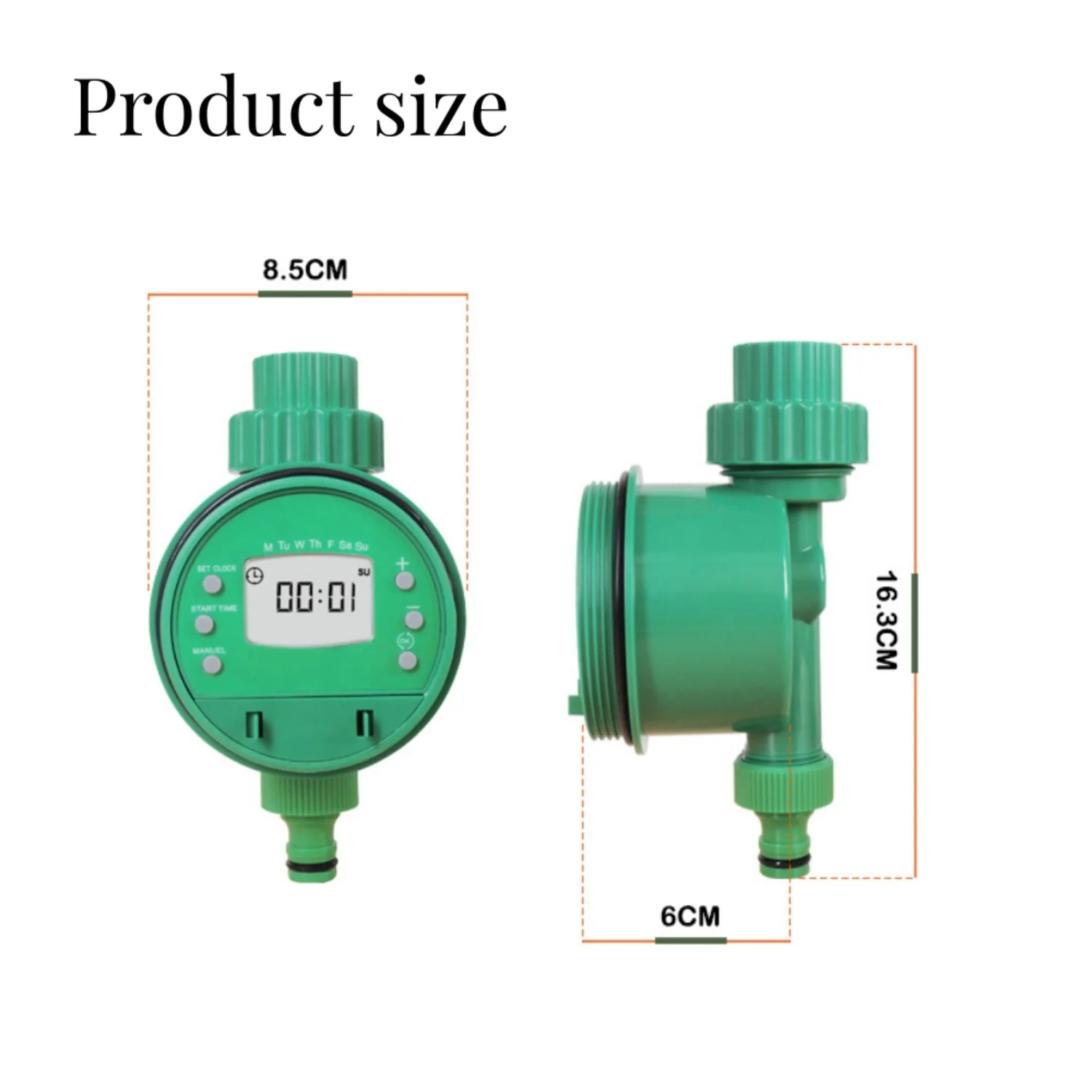 Intelligent Programmable Digital Watering Timer for Garden  Lawn  Courtyard  and Greenhouse - Automatic Irrigation Equipment with Smart Features