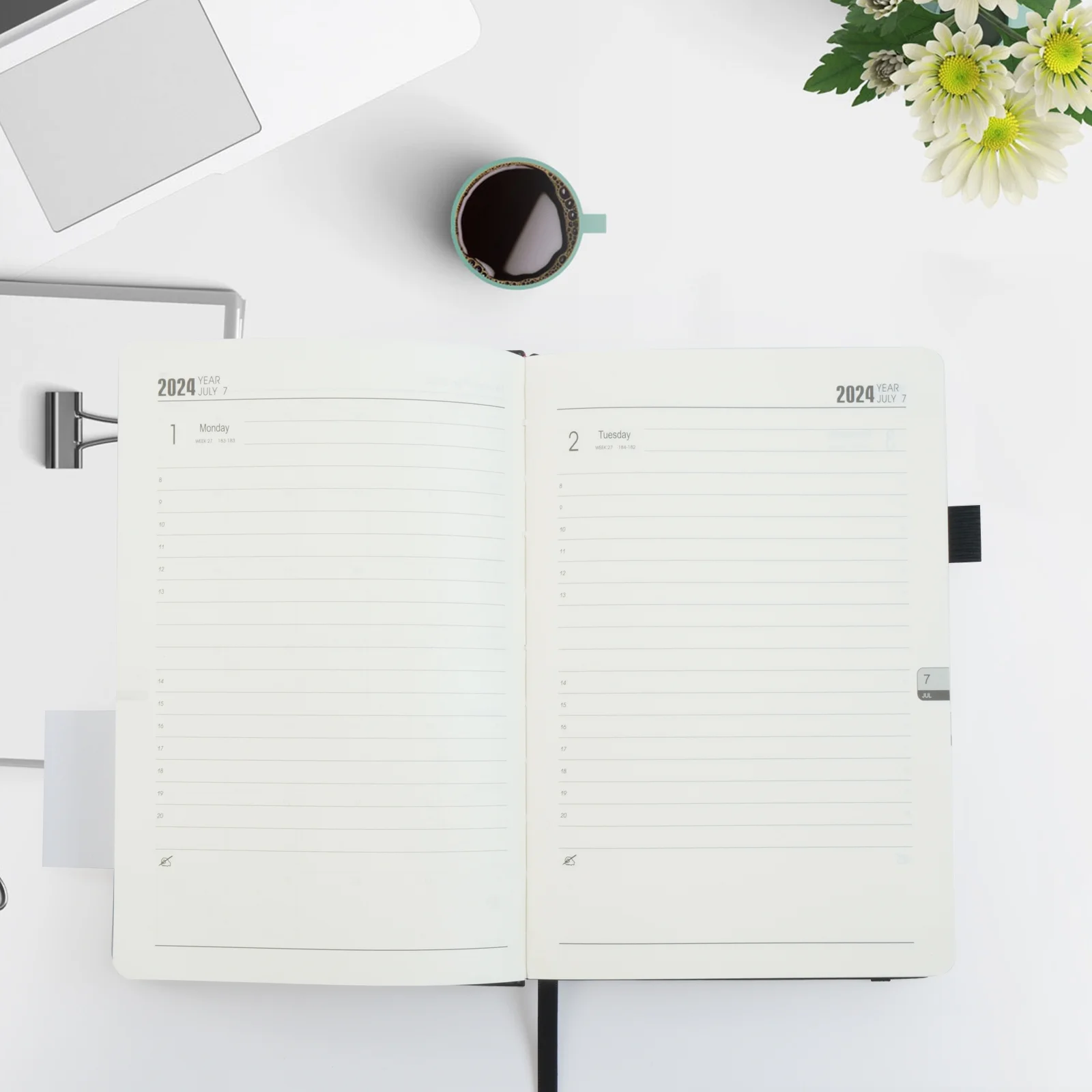 IDOMIK 2024 Planner July 2024- June 2025 Weekly/Monthly Planner Project Management Tools(194 sheet)