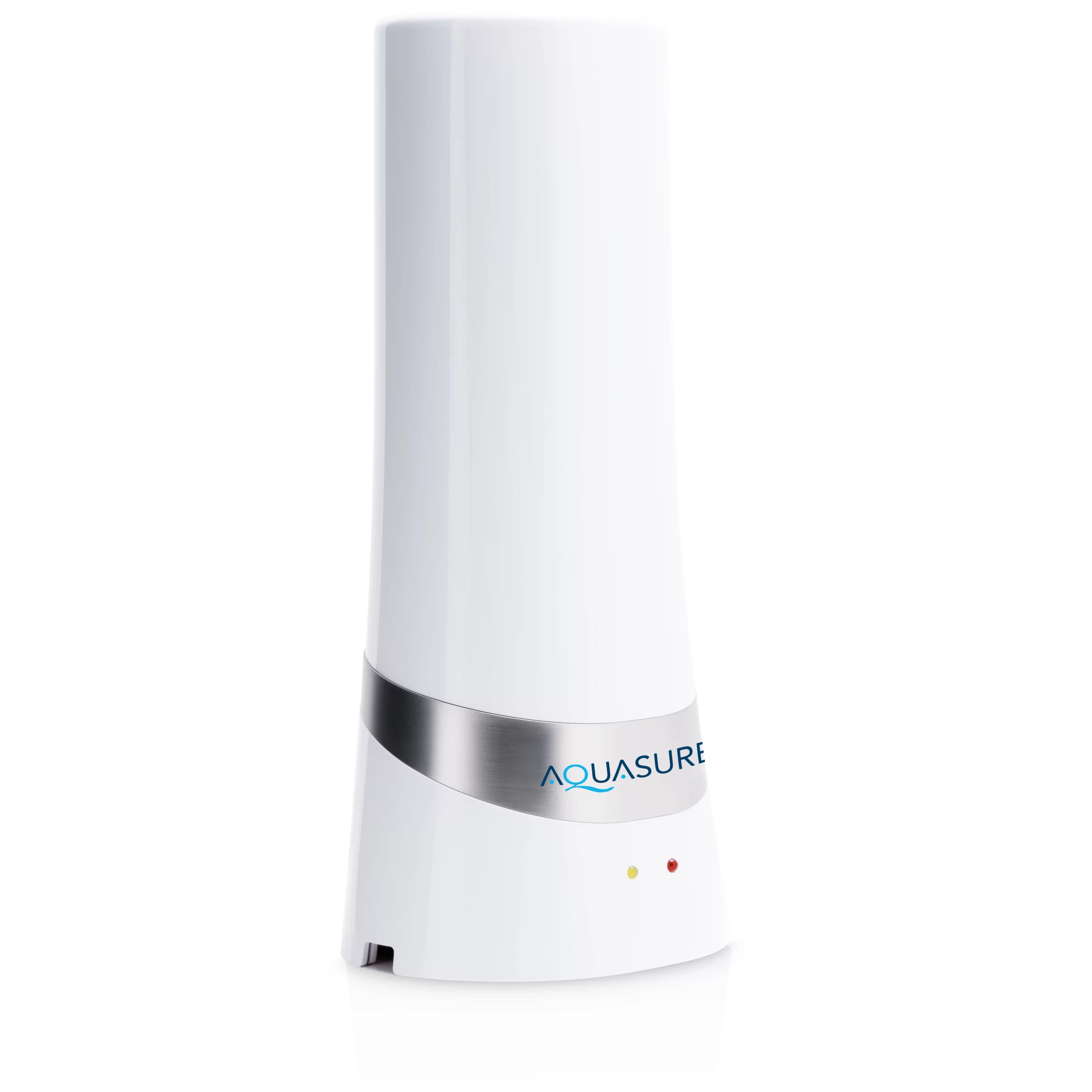 Aquasure Dash Series Countertop Drinking Water Filter with 0.5 Micron Micro-Ceramic Carbon Block w/ Microban Technology (White)