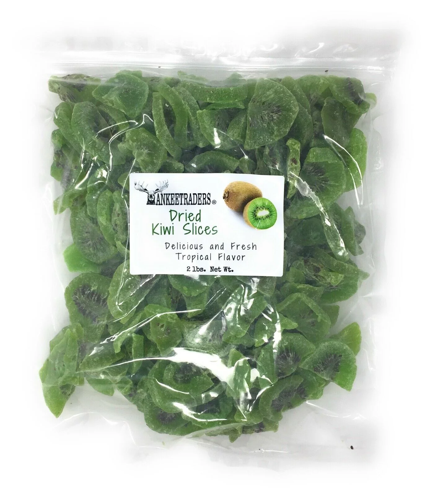 YANKEETRADERS® Dried Kiwi Slices - 2 lbs.