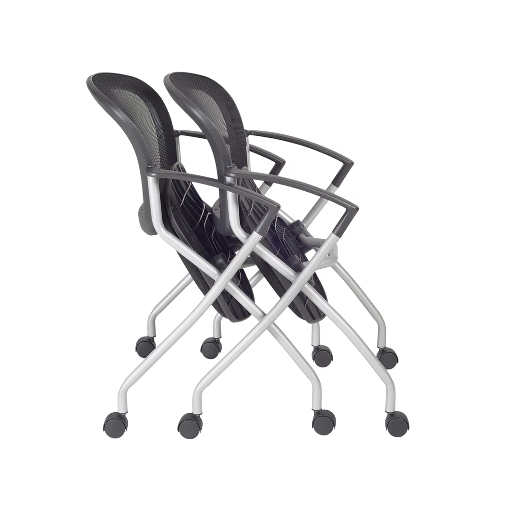 Belen Kox Cadence Nesting Chair (12 pack)- Black