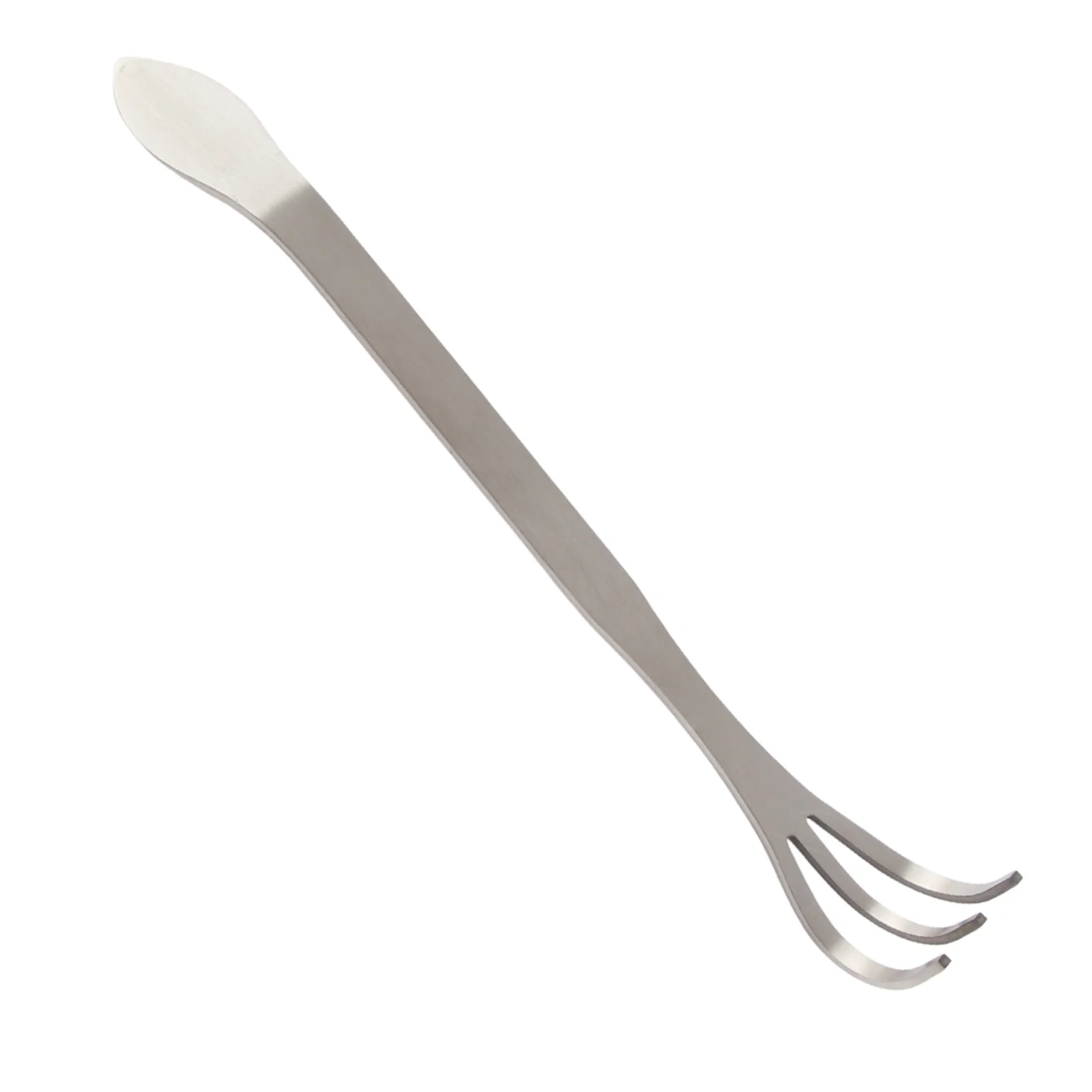 East buy Gardening Rake - Stainless Steel 3 Tines Plants Pot Rake Gardening Cultivator Soil Farming Tools (24CM)