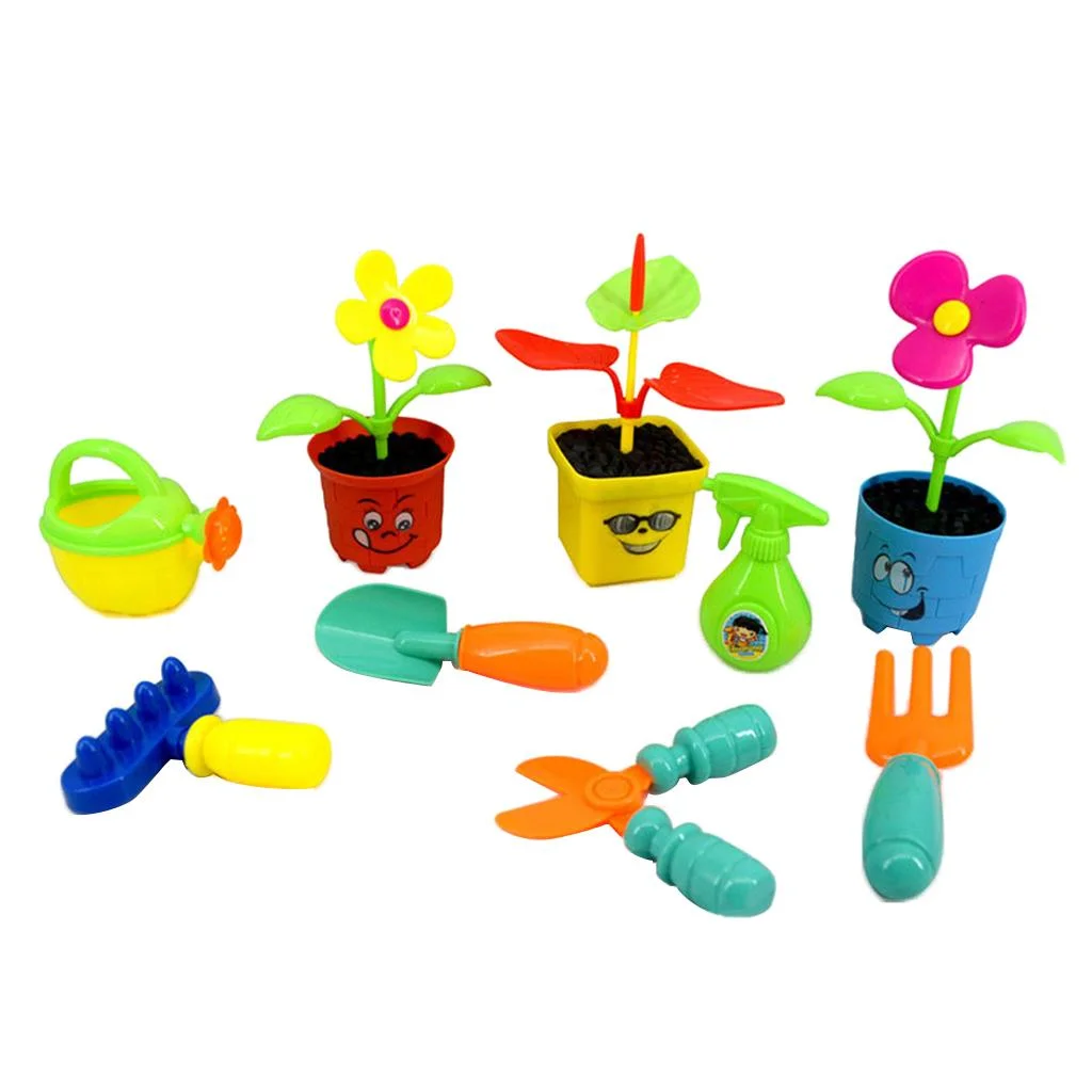 Pretend Gardening Toys, Planting Flowers Toys For Kids Boys Girls, Early Educational Toys Basic Life Skills Developmental Toys For Children