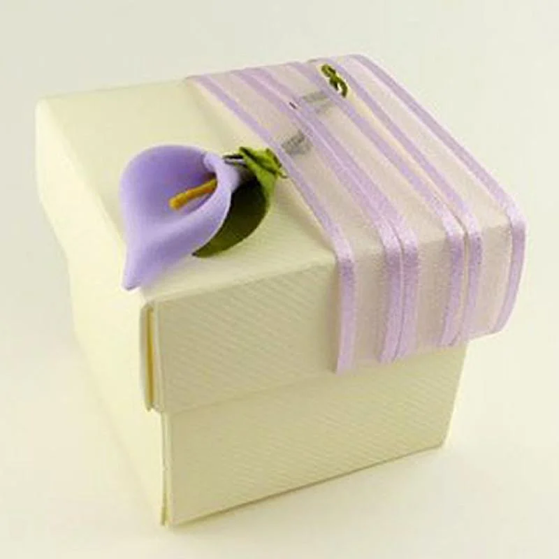 BalsaCircle 60 Single Stem Artificial Mini Calla Lilies Blue