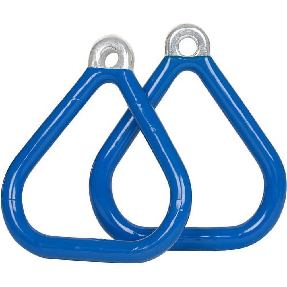 Swing Set Stuff Inc. Commercial Coated Triangle Trapeze Rings (Yellow)