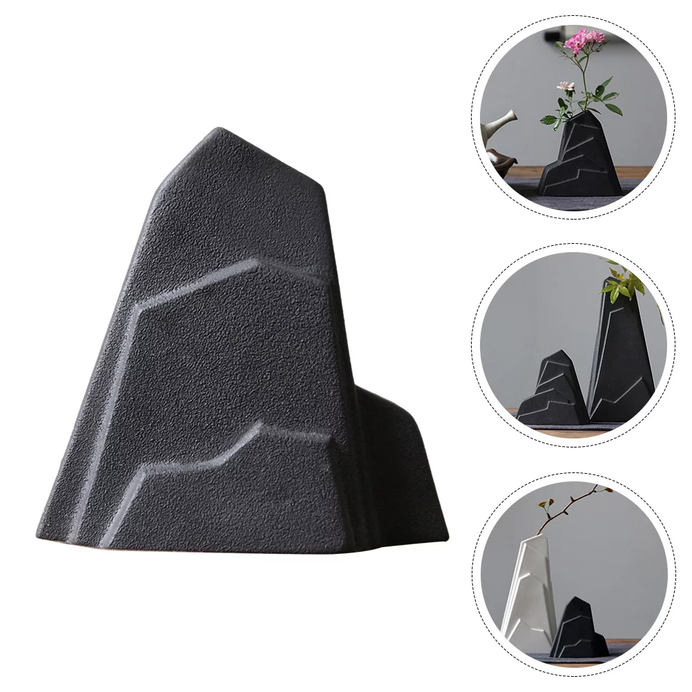 Gongxipen 1Pc Fake Mountain Flowerpot Small Decoration Planting Pot Flower Arrangement Pot